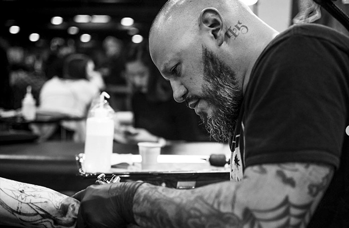 Tony Reyes Owner of Blacklisted Tattoos